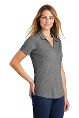 Sport-Tek Women's PosiCharge Tri-Blend Wicking Polo. LST405