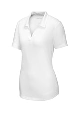 Sport-Tek Women's PosiCharge Tri-Blend Wicking Polo. LST405