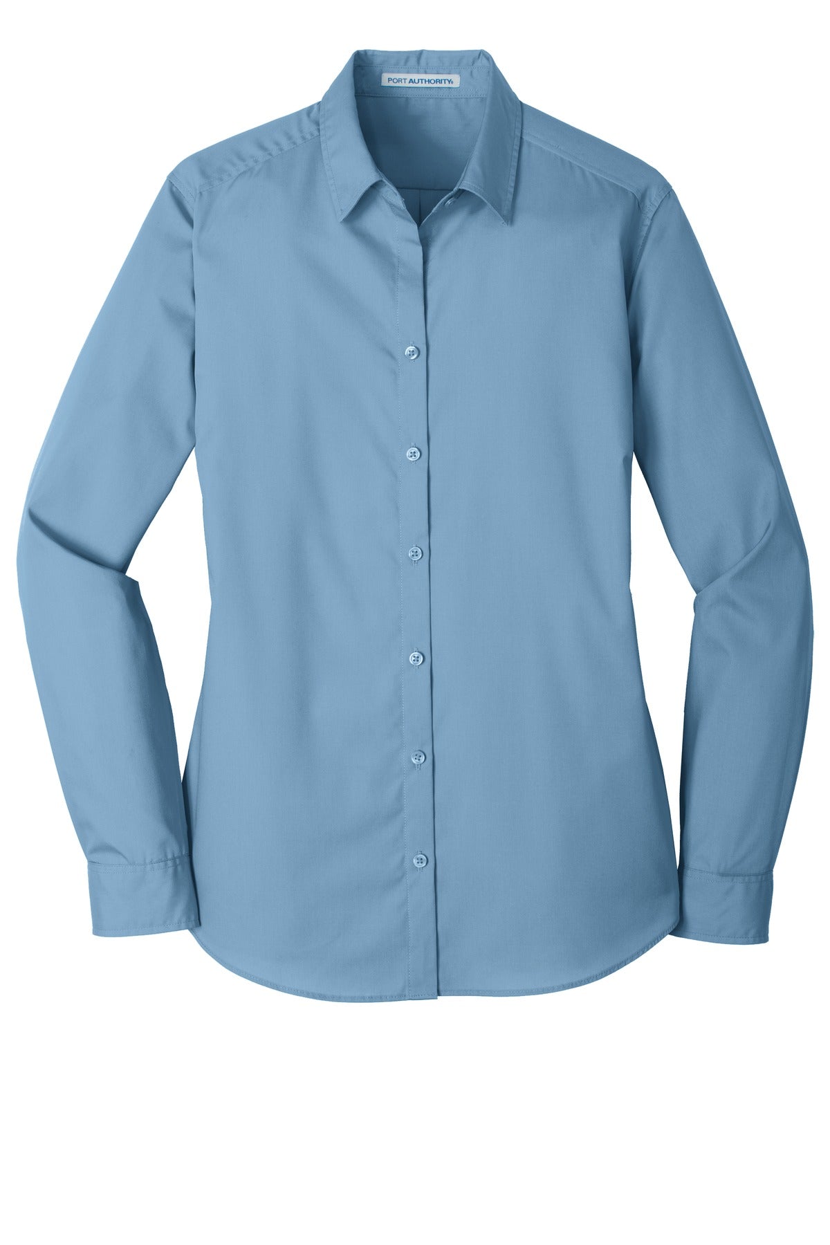 Port Authority Women's Long Sleeve Carefree Poplin Dress Shirt