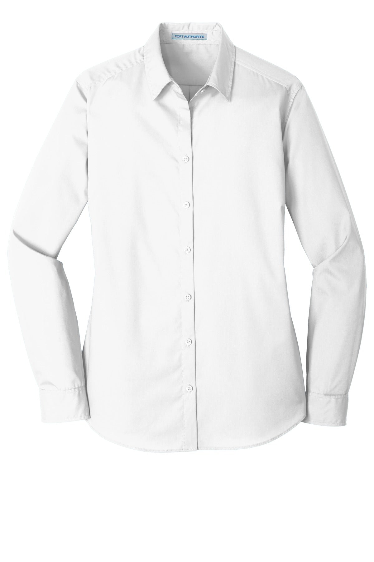 Port Authority Women's Long Sleeve Carefree Poplin Dress Shirt