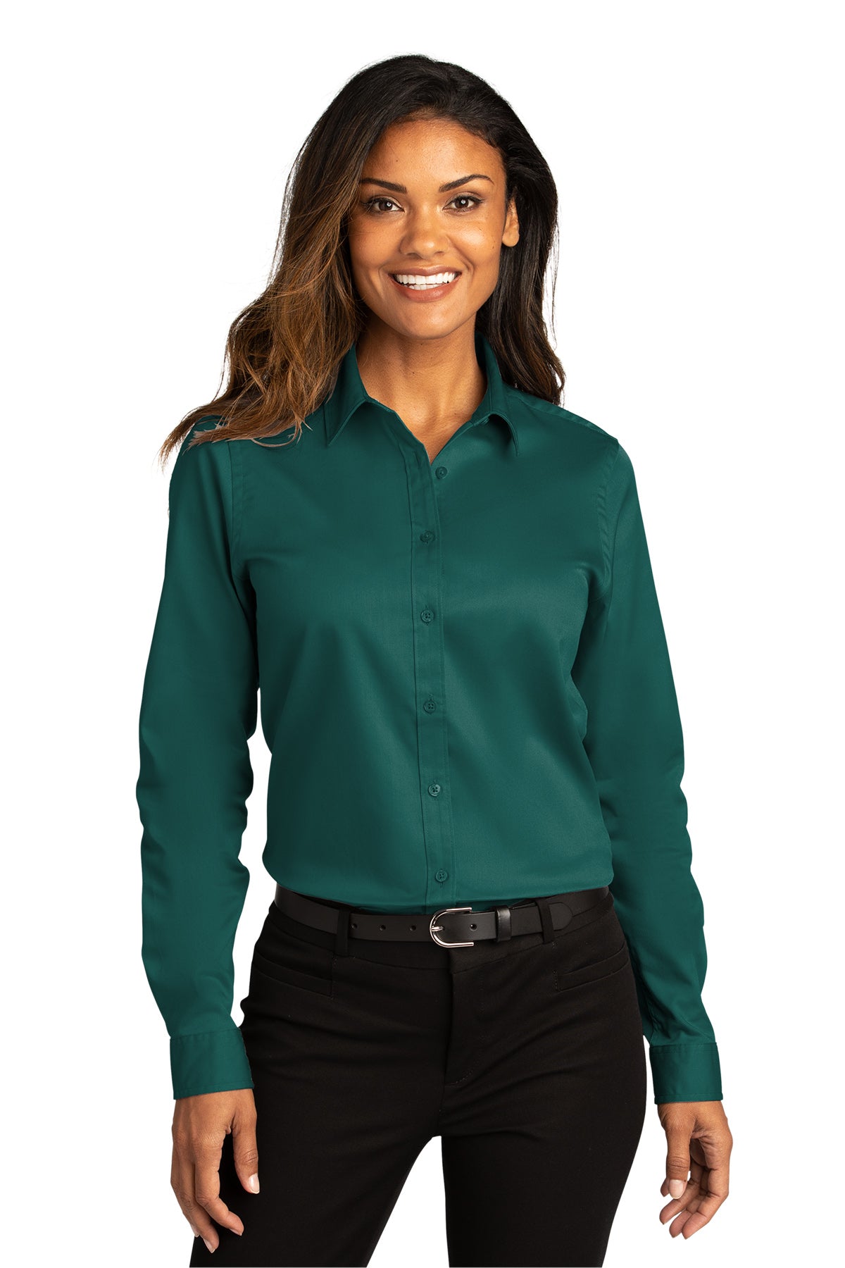 Port Authority® Ladies Long Sleeve SuperPro React ™