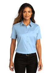 Port Authority® Ladies Short Sleeve SuperPro React ™ Twill Shirt