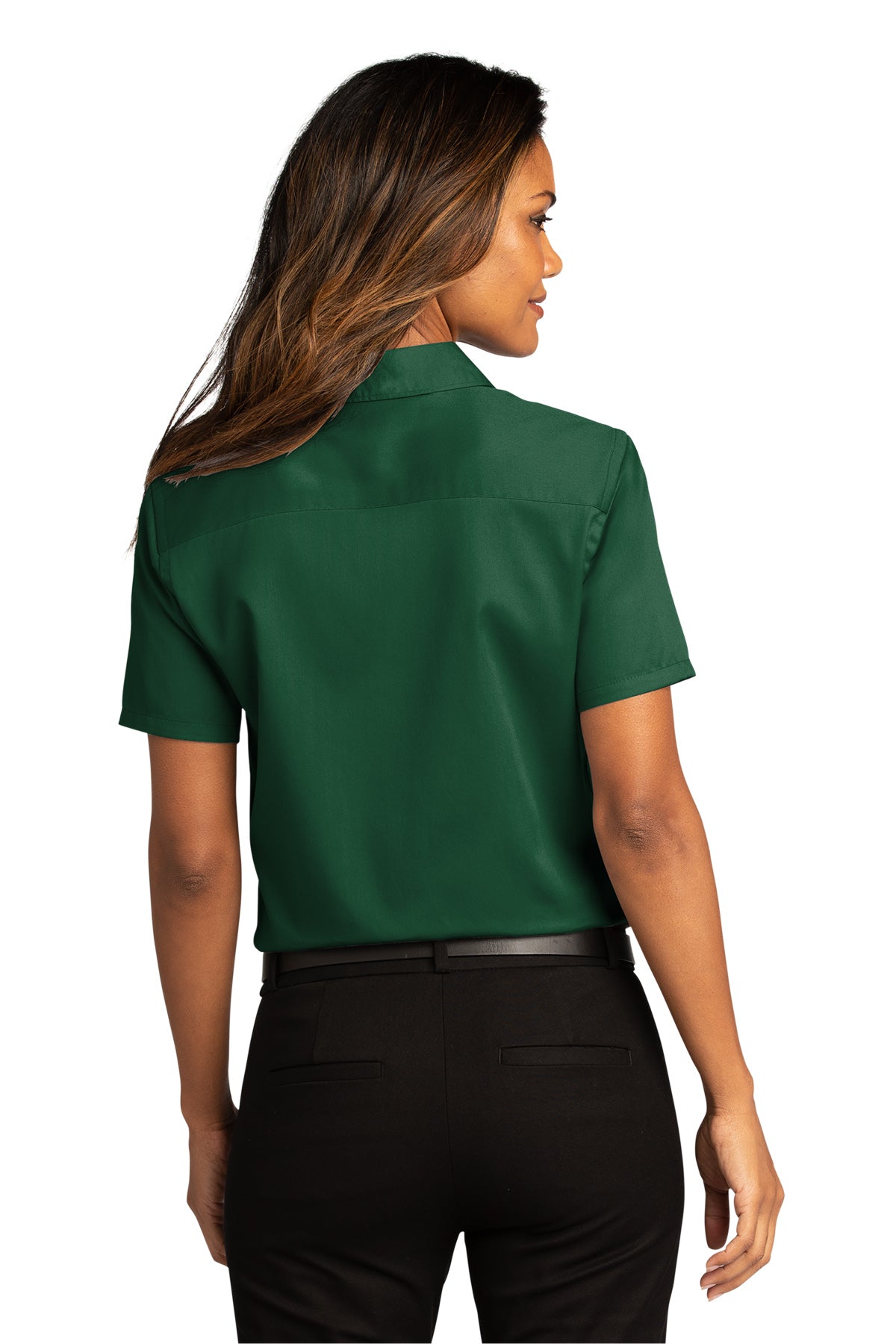 Port Authority® Ladies Short Sleeve SuperPro React ™ Twill Shirt