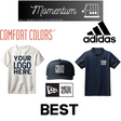 Imprint Connect- Design Yours Today. What's included:
- Comfort Color T-shirt with your logo embroidered
- Adidas Performance Polo with your logo embroidered                                                                                                 -Your choice of a New Era Trucker Cap or Adidas Performance Cap with your logo embroidered 
Art work fee + Free Shipping included in price!