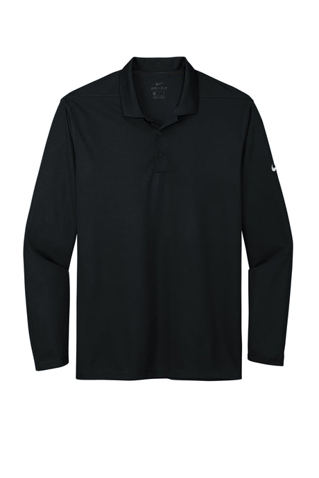 Nike Mens Dri-FIT Micro Pique 2.0 Long Sleeve Polo