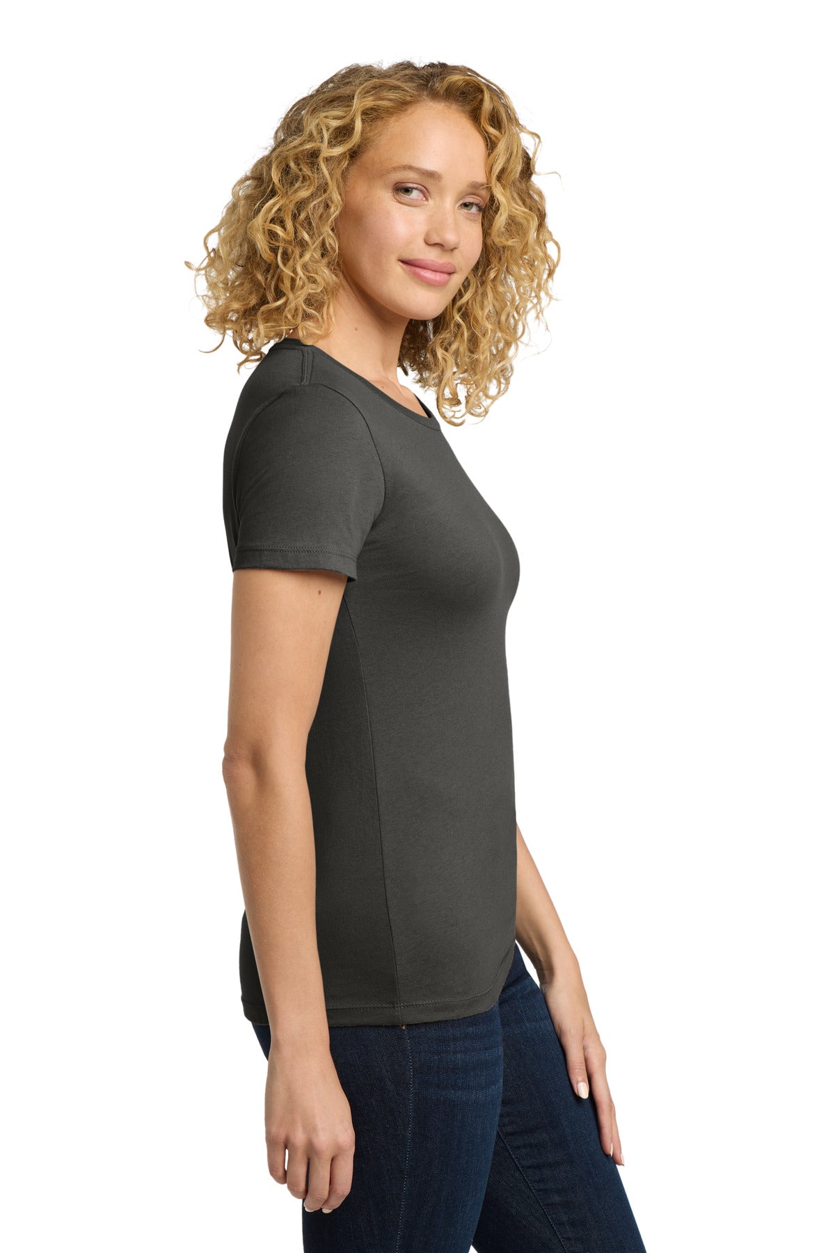 Next Level Apparel Women's Cotton Tee. NL3900