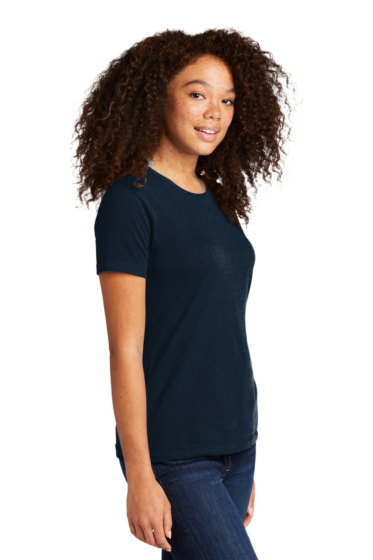 Next Level Apparel Women's Cotton Tee. NL3900