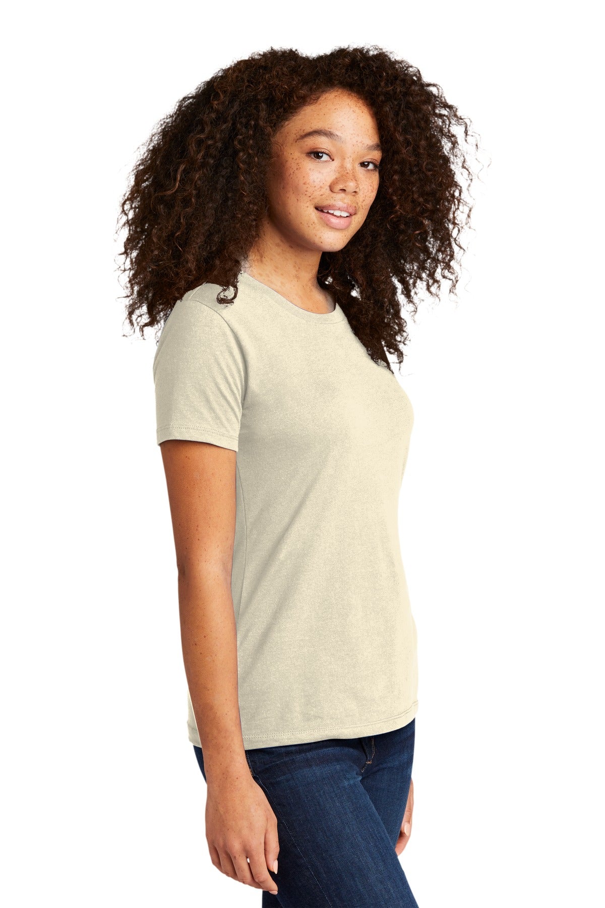 Next Level Apparel Women's Cotton Tee. NL3900