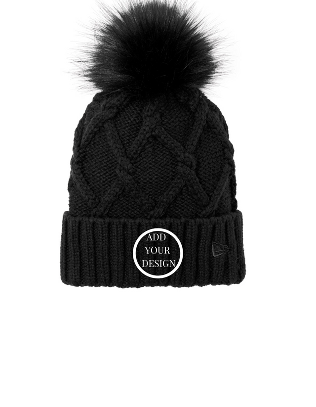 Imprint Connect- New Era Faux Fur Pom Beanie. Design Yours Today. Custom embroidery
New Era Faux Fur Pom Beanie