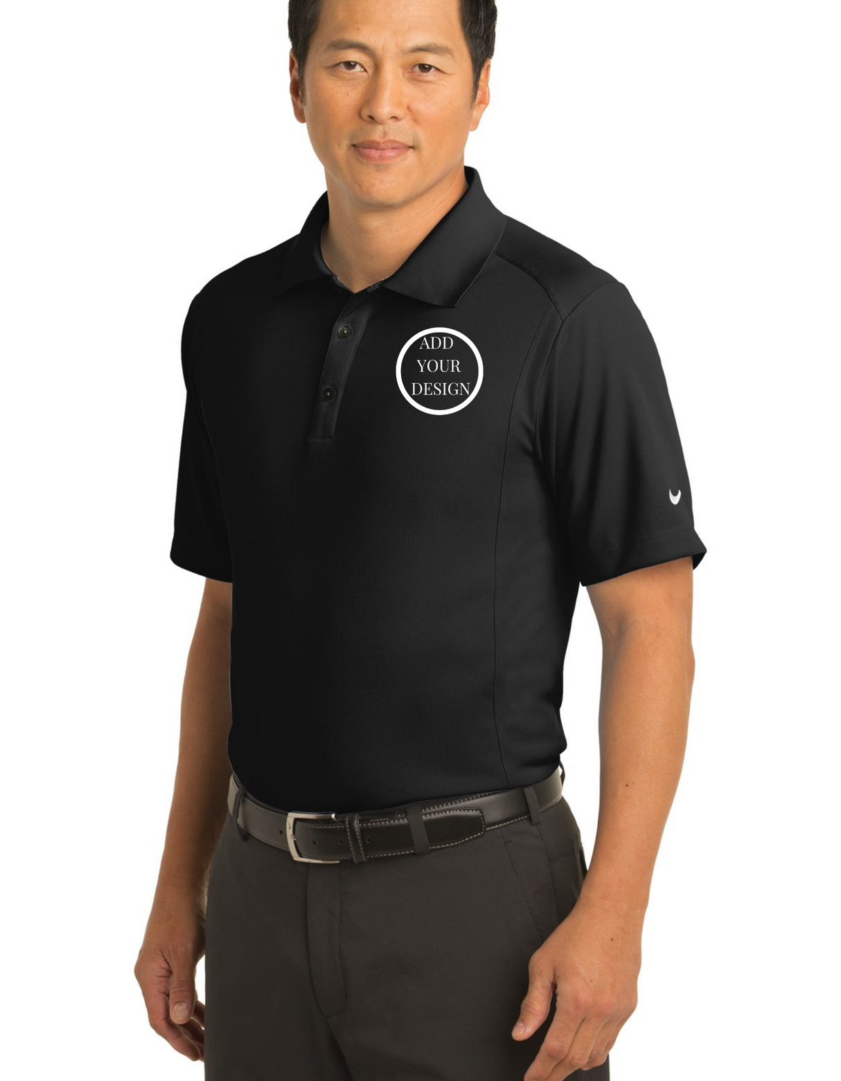 Imprint Connect- Nike Dri-FIT Men's Classic Polo Design Yours Today. Custom embroidery
Nike Dri-FIT Men's Classic Polo