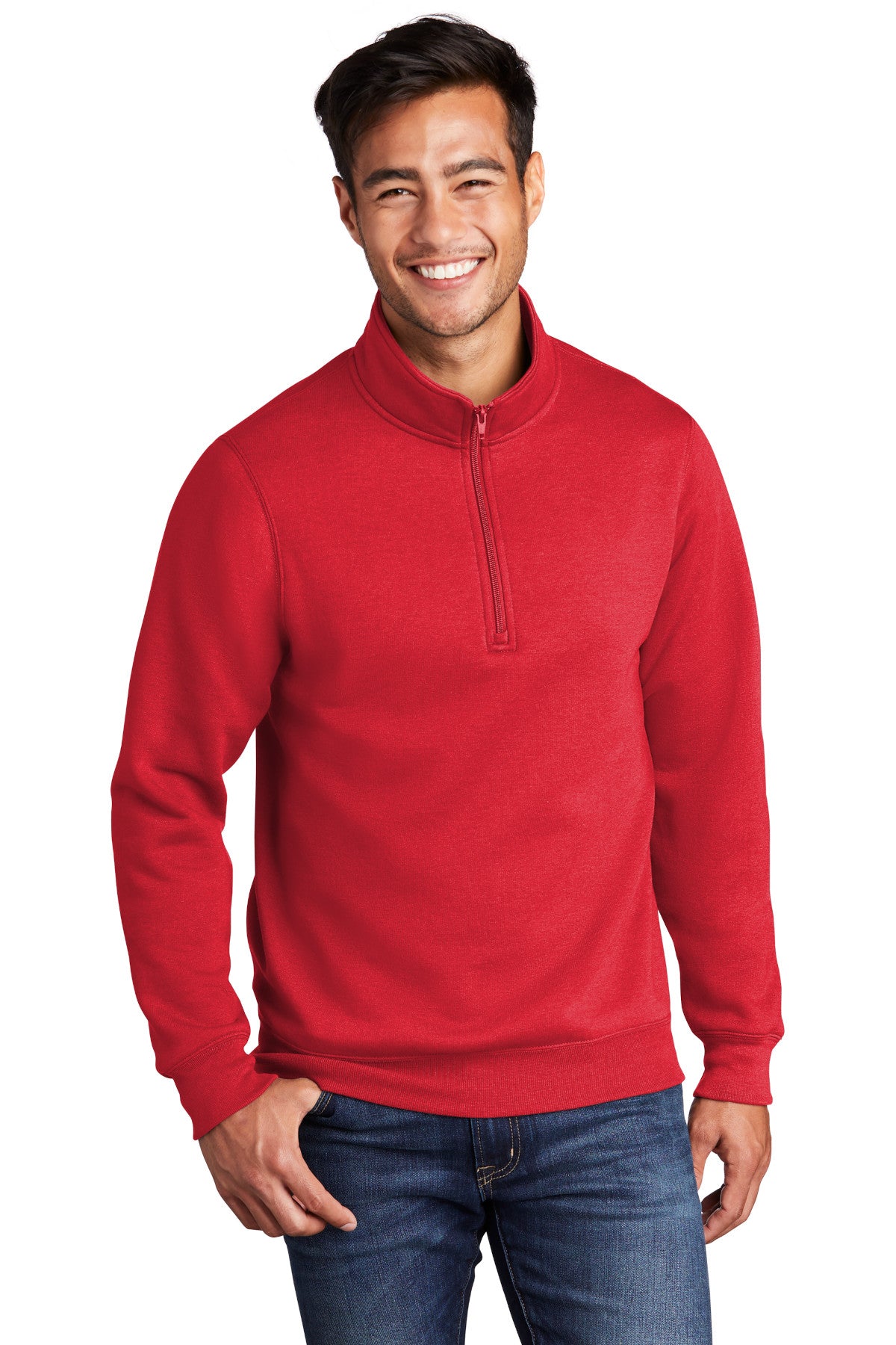 Port & Company ® Core Fleece 1/4-Zip Pullover Sweatshirt