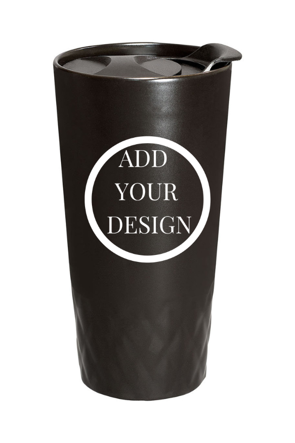 Imprint Connect- Prime Line Double Wall Ceramic Textured Tumbler Design Yours Today. Minimum order quantity, custom laser engraving, promotional product
Prime Line Double Wall Ceramic Textured Tumbler