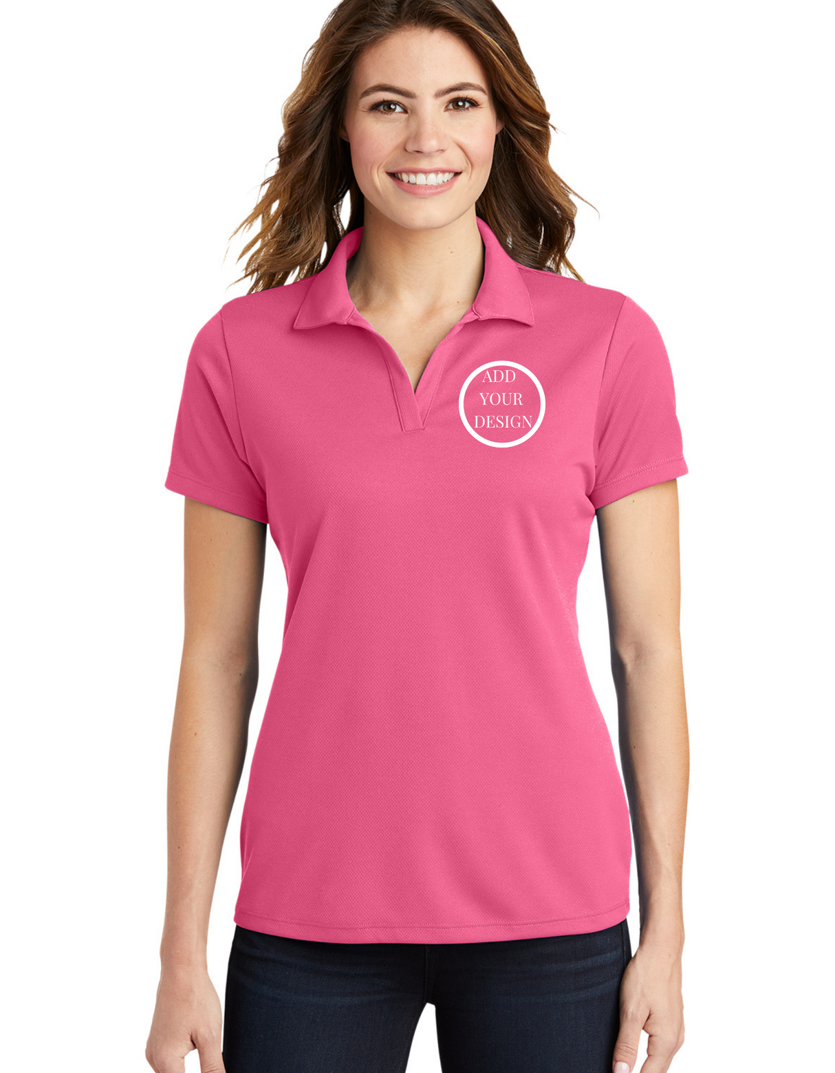 Imprint Connect- Sport-Tek® Ladies PosiCharge® RacerMesh® Polo Design Yours Today. Custom embroidery
Sport-Tek® Ladies PosiCharge® RacerMesh® Polo