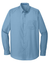 Port Authority Men's Long Sleeve Carefree Poplin Dress Shirt