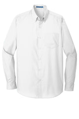 Port Authority Men's Long Sleeve Carefree Poplin Dress Shirt