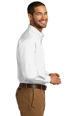 Port Authority Men's Long Sleeve Carefree Poplin Dress Shirt