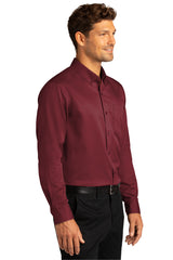 Port Authority® Long Sleeve SuperPro React™ Twill Shirt