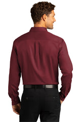 Port Authority® Long Sleeve SuperPro React™ Twill Shirt