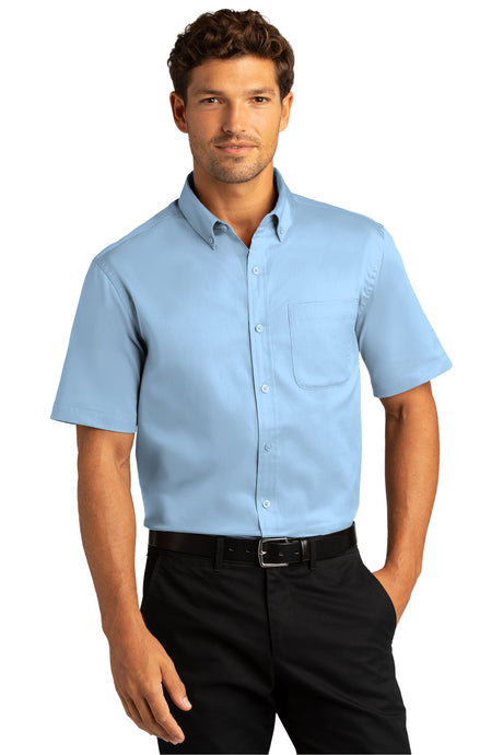 Port Authority® Men's Short Sleeve SuperPro React™Twill Shirt