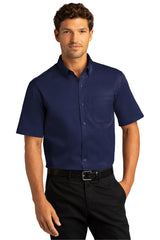 Port Authority® Men's Short Sleeve SuperPro React™Twill Shirt