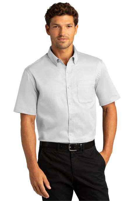 Port Authority® Men's Short Sleeve SuperPro React™Twill Shirt