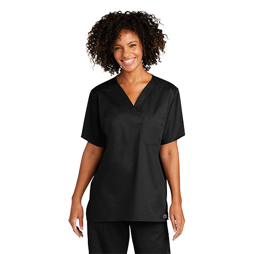 Wink™ WorkFlex™ Women's Chest Pocket V-Neck Scrub Top