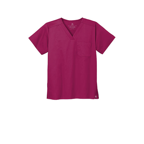 Wink™ WorkFlex™ Chest Pocket V-Neck Scrub Top