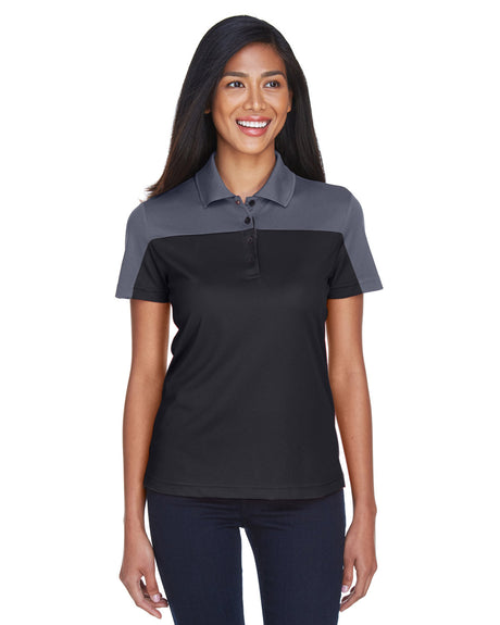 CORE365 Ladies' Balance Colorblock Performance Piqué Polo