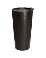 Prime Line Double Wall Ceramic Textured Tumbler