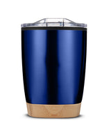 Prime Line- Symmetry Tumbler With Bamboo Base