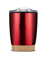 Prime Line- Symmetry Tumbler With Bamboo Base